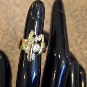 18kgp Over Silver Dubai Jewelry-  Women's Ring